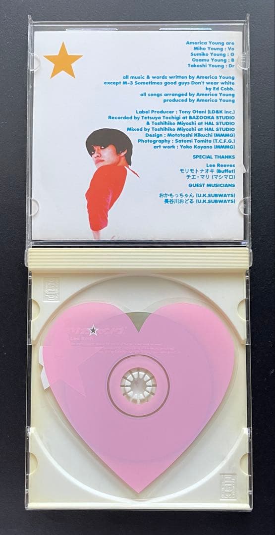 日本で最もチアガーリーなガレージロックバンド「アメリカ⭐︎ヤング」CD 3枚セット