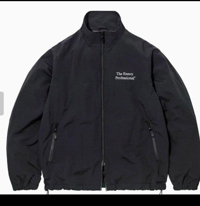 ennoy NYLON TRACK SUIT シャカシャカ　xl ブラック