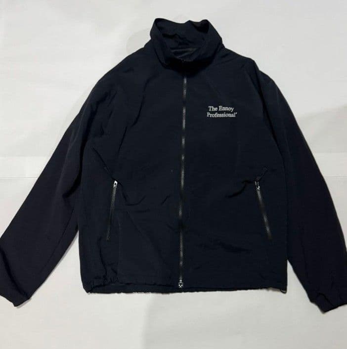 ennoy NYLON TRACK SUIT シャカシャカ　xl ブラック