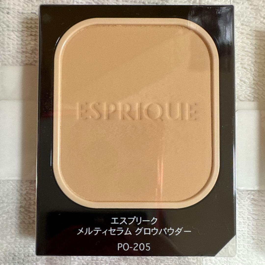 ESPRIQUE メルティセラム グロウパウダー4色 +ケース
