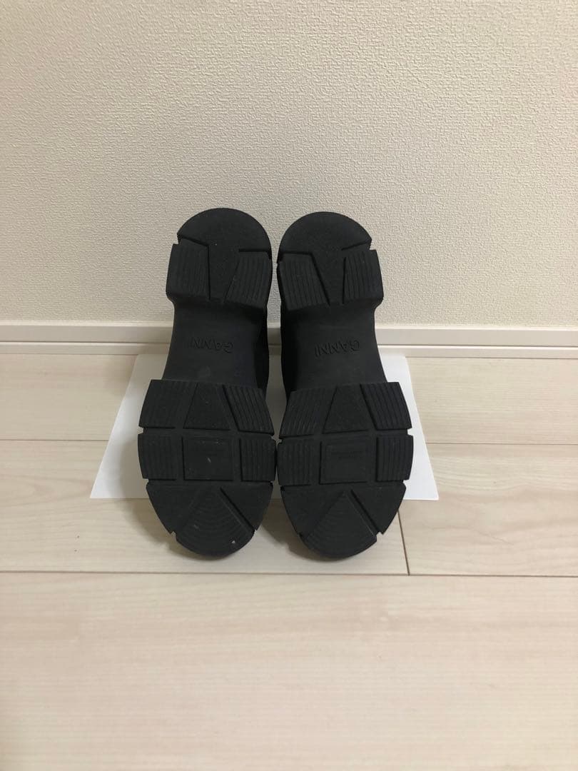 GANNI ガニーリサイクルラバーブーツ 37