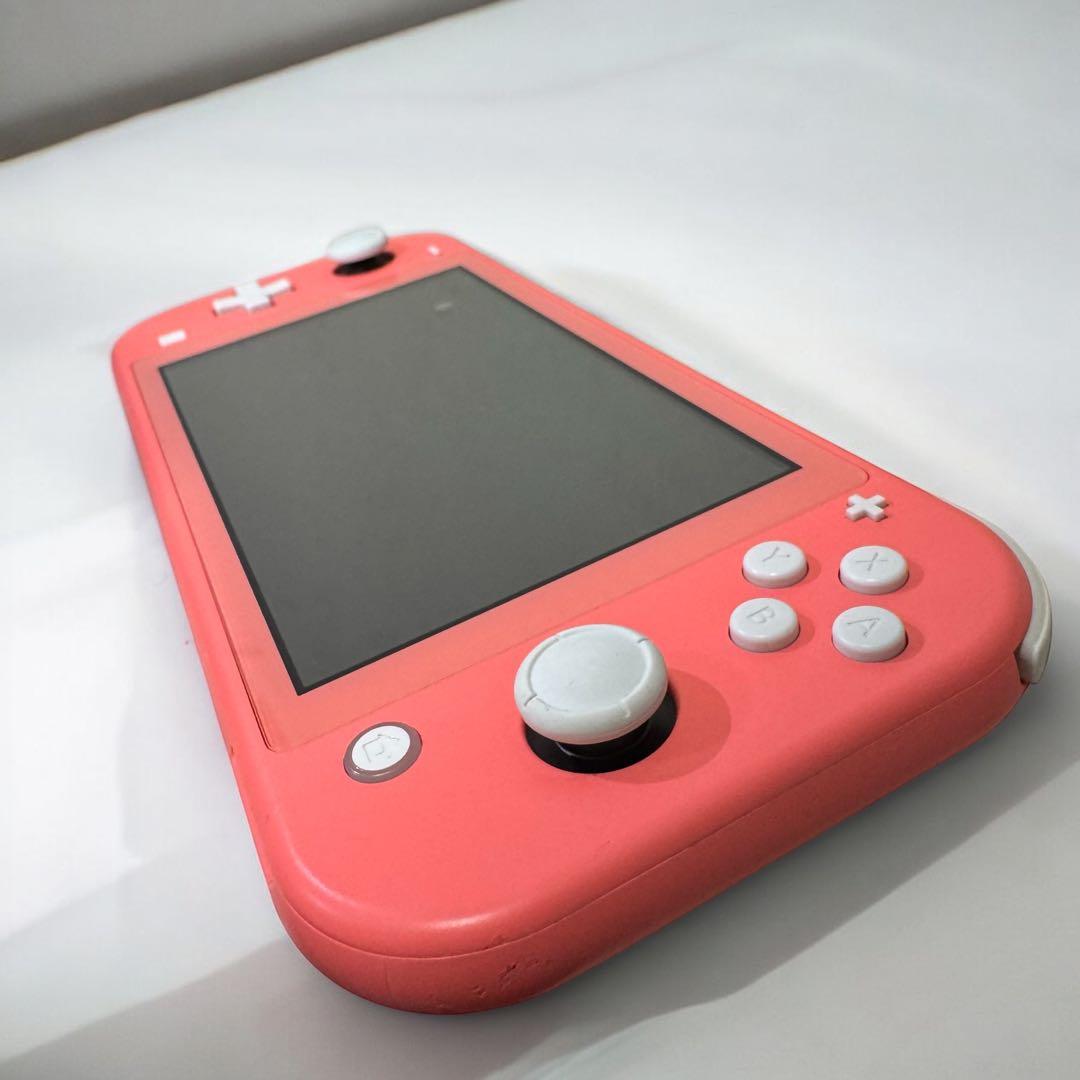 ジャンク品☆Nintendo Switch Lite コーラル