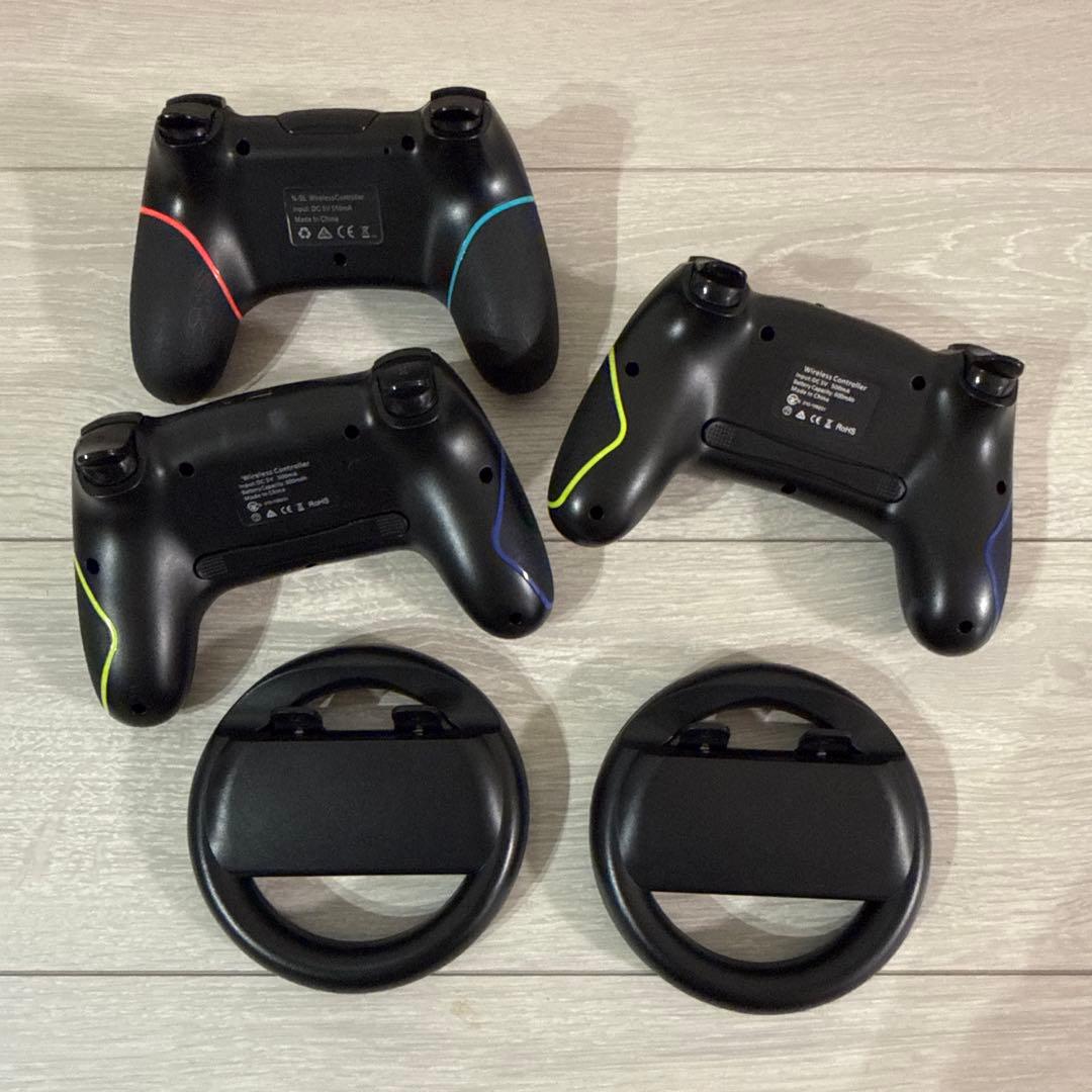 【美品】Nintendo Switch 未使用本体 付属品コントローラー3個