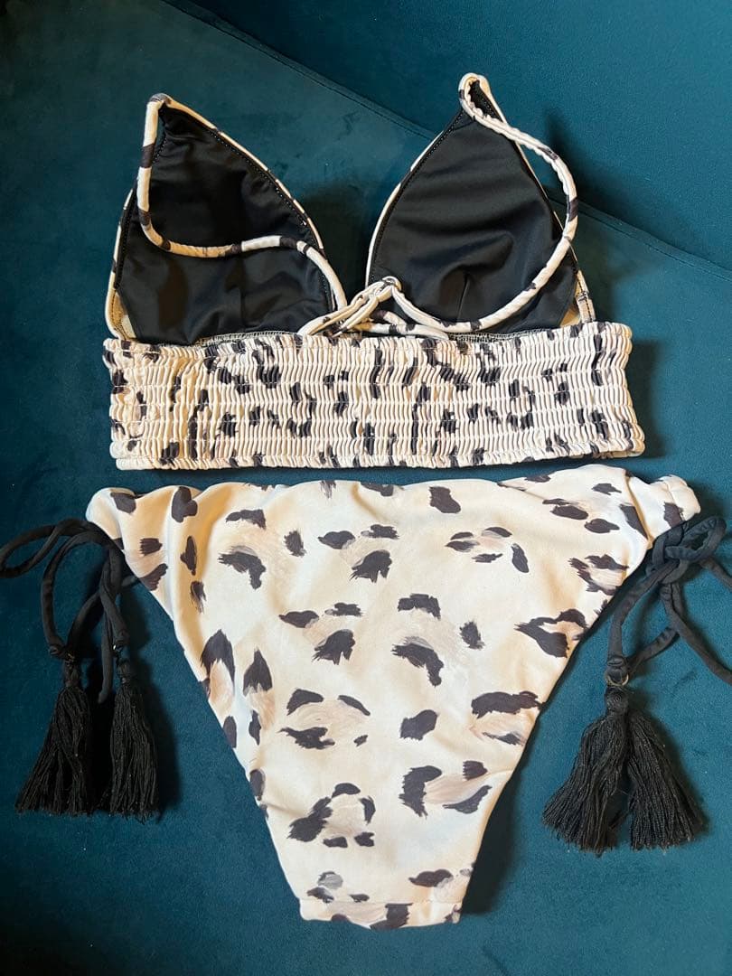 アリシアスタン　レオパード　セパレート水着上下セット