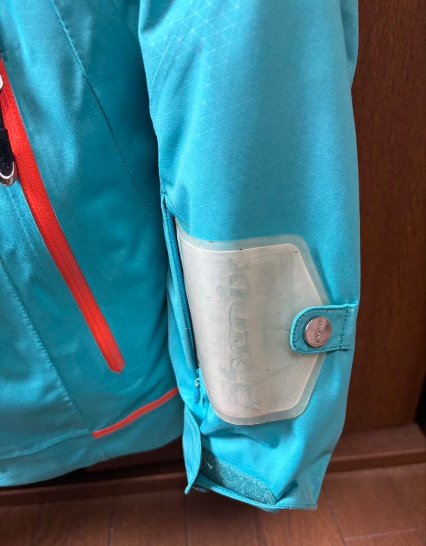 フェニックス　スキーウェア （上）メンズ M ターコイズ