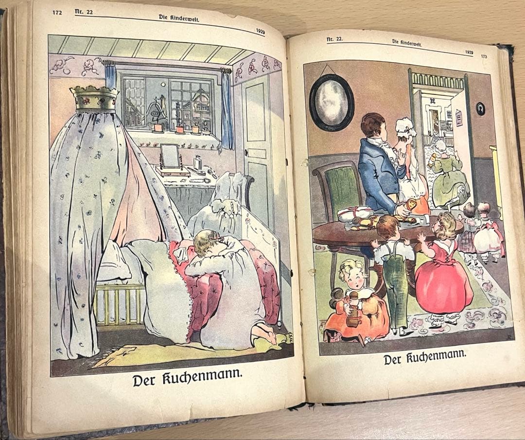 NO334希少 古書 アンティーク 洋書 ドイツ 児童書 絵本 ビンテージ 雑誌