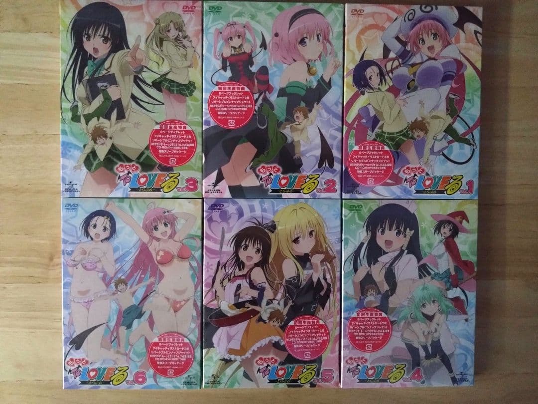 【初回生産特典】もっとToLOVEる DVD 1-6巻セット