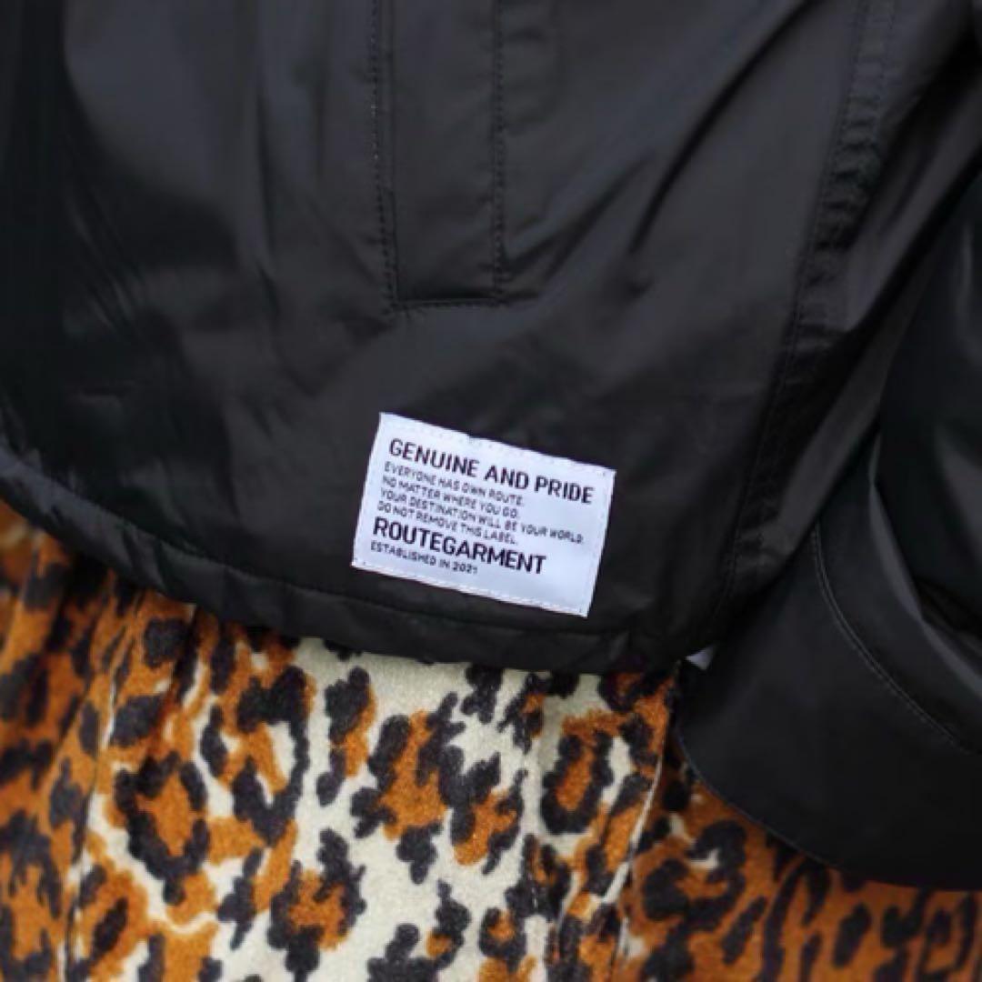 ROUTE GARMENT ブラックコーチジャケット