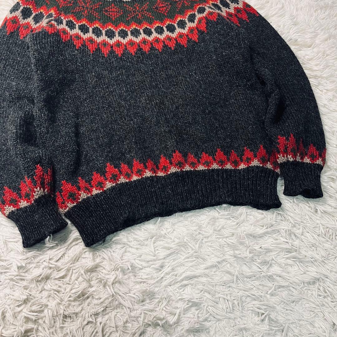 Woolrich Nordic Wool Mohair Knit 80s 紺タグ