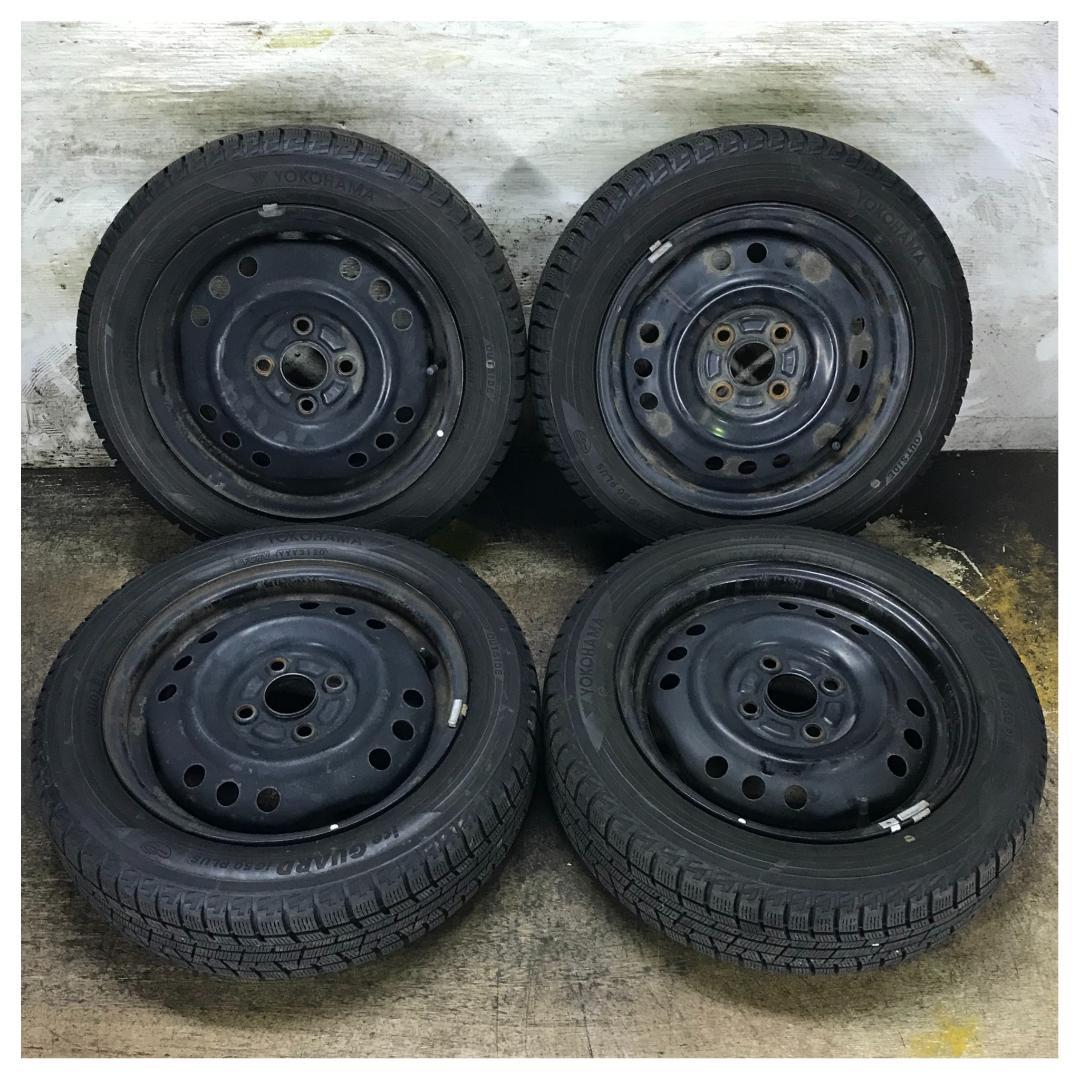 専用267 YOKOHAMA 155/65R14 8分目 スタッドレス