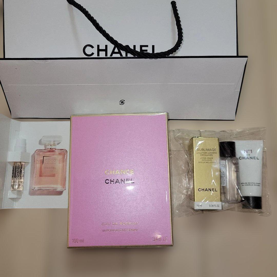 CHANCE Eau de Parfum 100ml サンプル付き