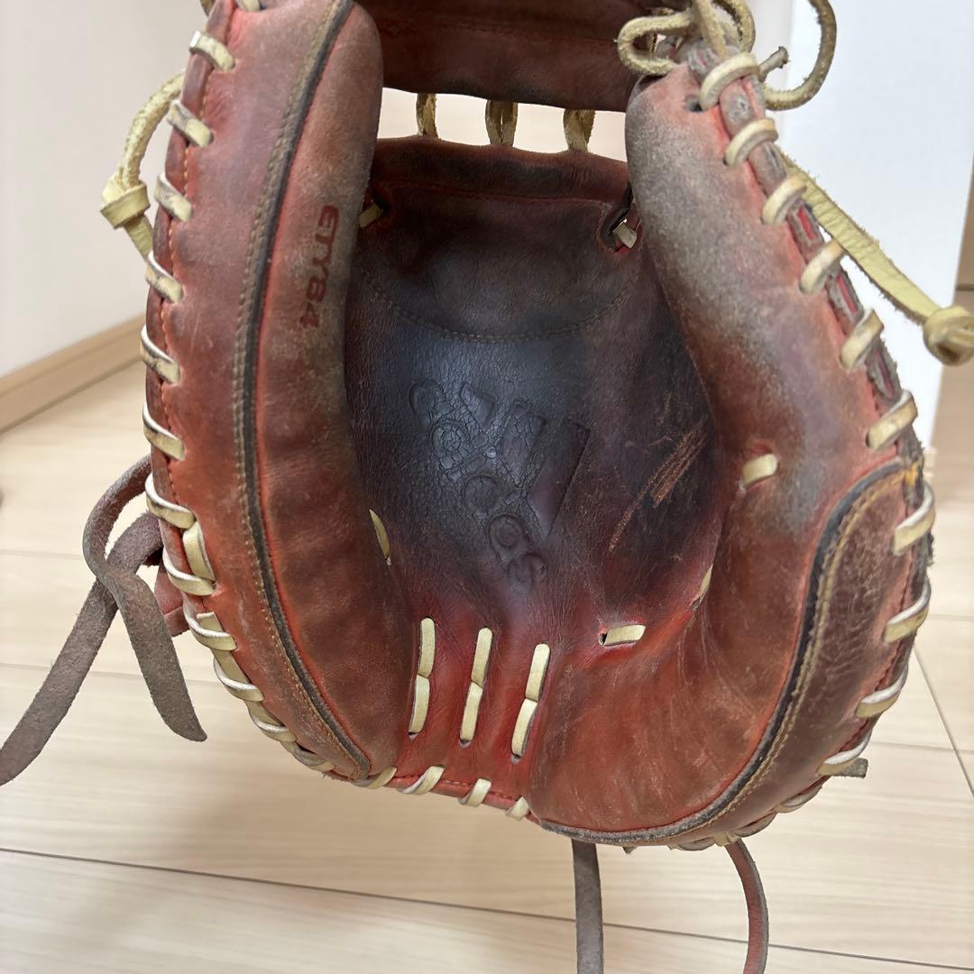 adidas レザー 硬式野球グローブ