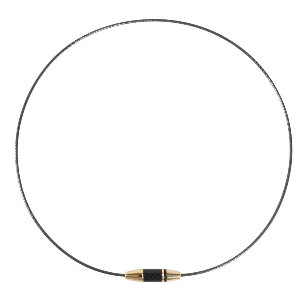 phiten rakuwaネック ワイヤーカーボン ゴールド ５０cm