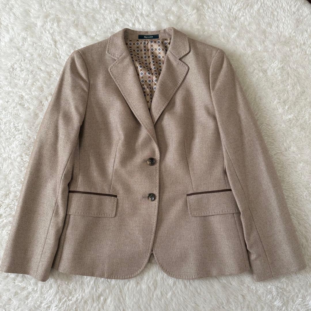 最終価格です　超美品　アクアスキュータム　ロロピアーナ　パンツスーツ　L