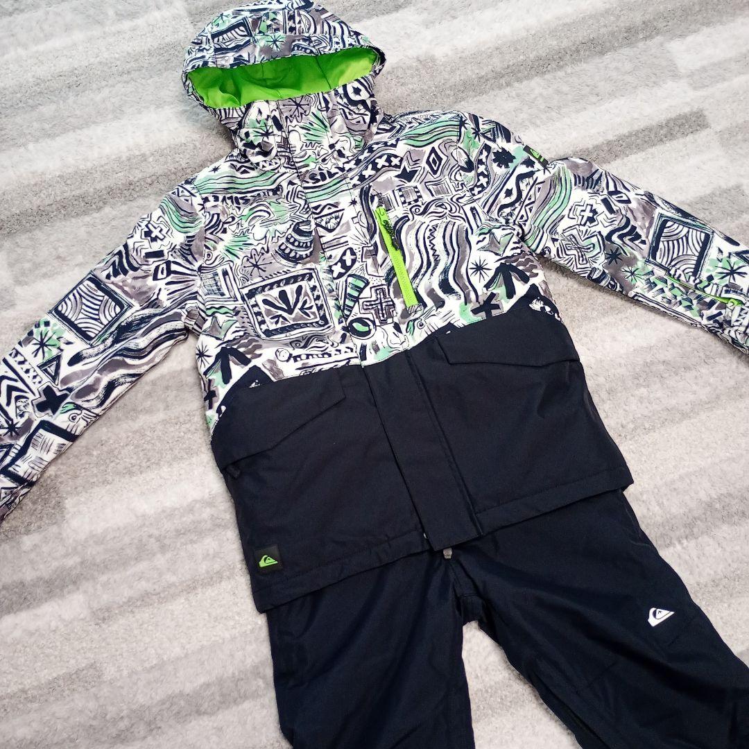 美品　QUIKSILVER スノボウェア 　上下セットアップ　クイックシルバー
