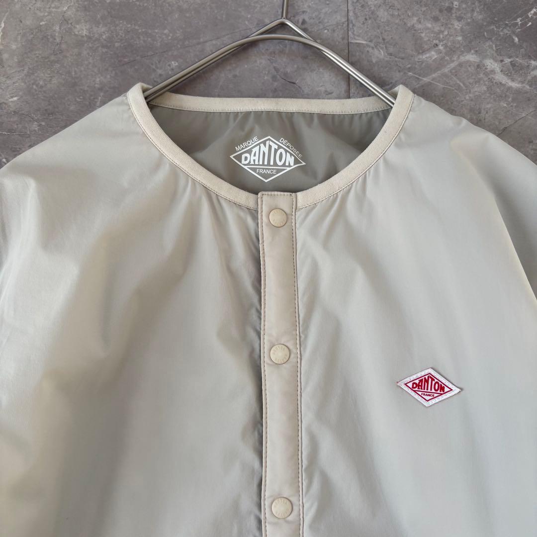 DANTON インサレーション カラーレス ジャケット S アイボリー 袋付き