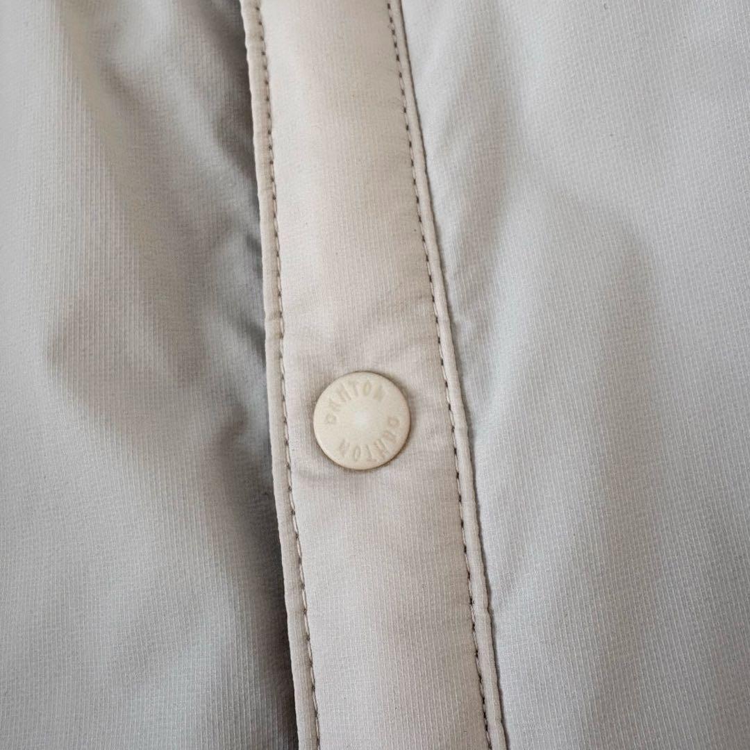 DANTON インサレーション カラーレス ジャケット S アイボリー 袋付き