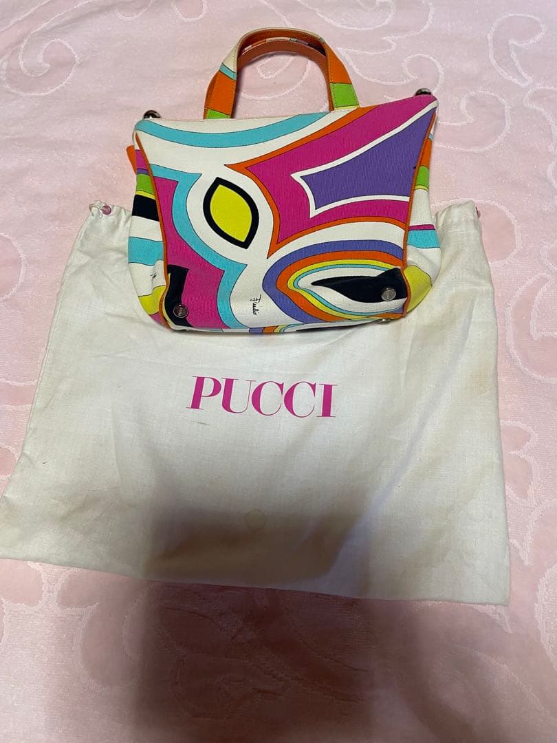 PUCCI マルチカラー ミニバック
