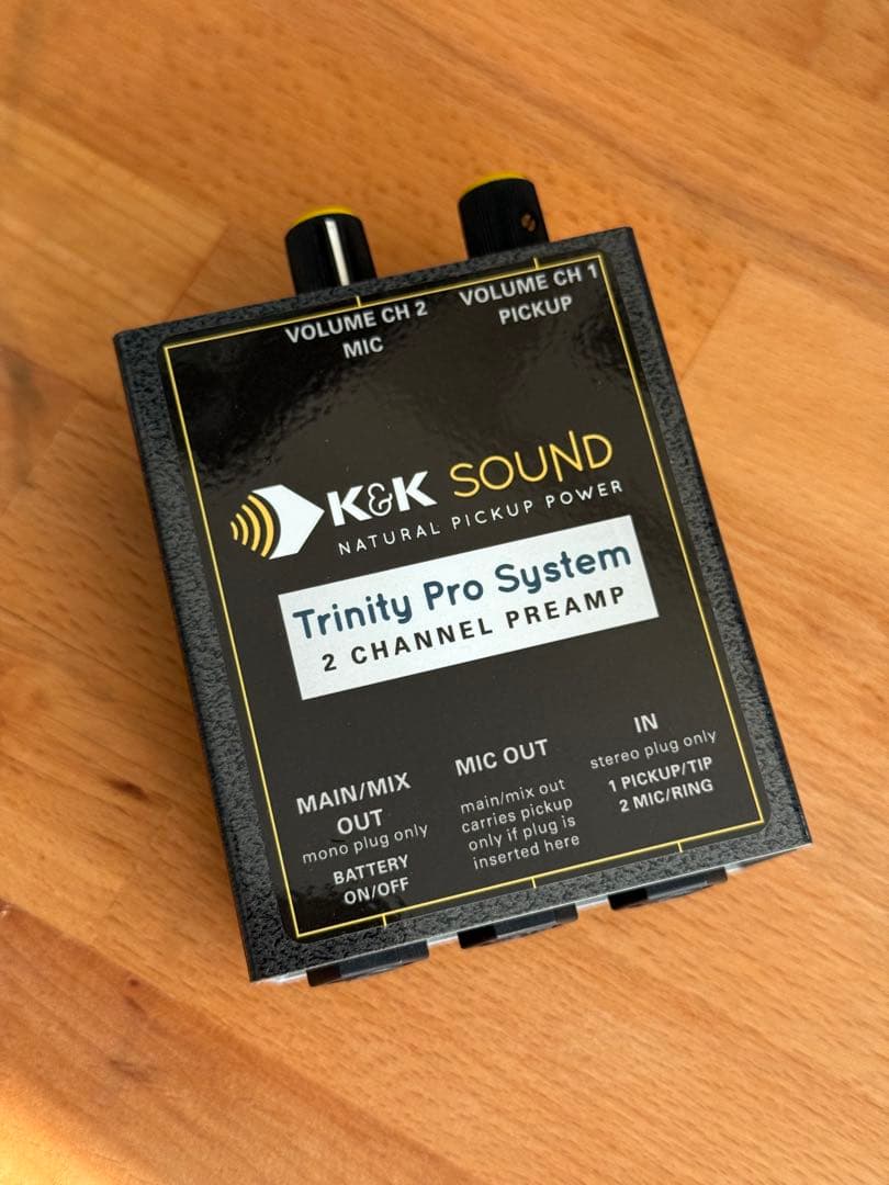 K&K Sound Trinity Pro System 2chプリアンプ