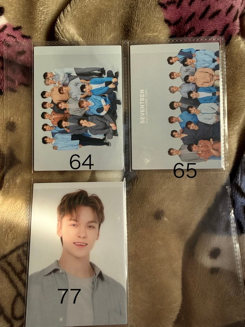 SEVENTEEN DOME TOUR 2020 トレカ