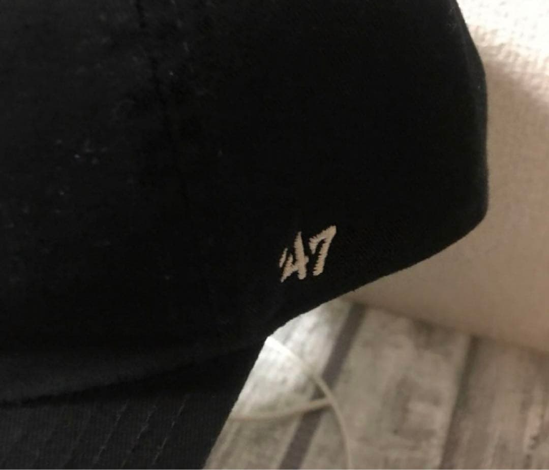 47 NO COFFEE NO GOLF ブラック　キャップ　帽子