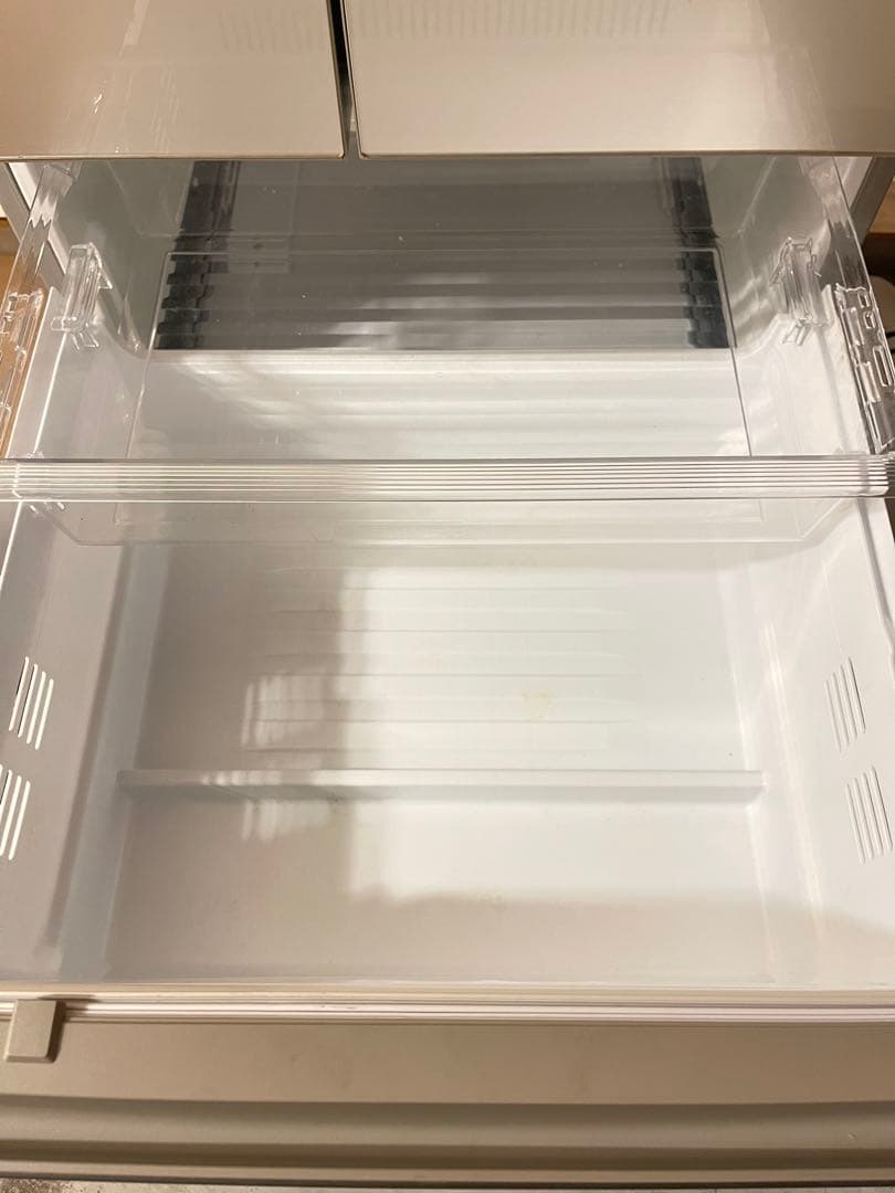 Panasonic 冷蔵庫 NR-E438TG-N 説明書あり