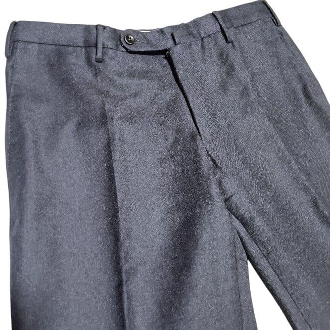 INCOTEX BEAMS スーパー100'S ウール 48 035型 ネイビー