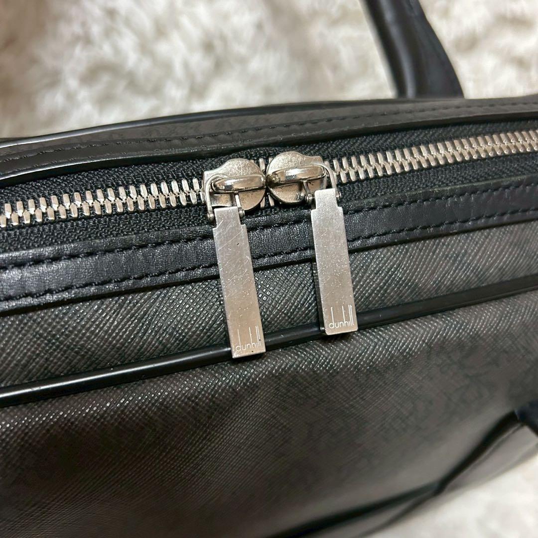 極美品✨dunhill 2way ビジネスバッグ ブリーフケース PVC
