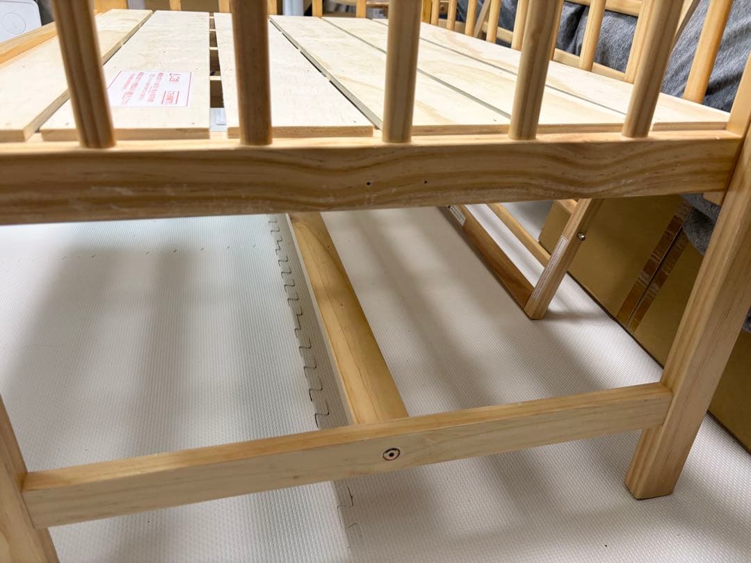 soinel そいねーるミニ ベビーベッド ナチュラル