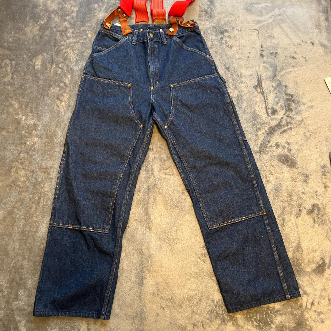 CARHARTT　デニムダブルニーサスペンダー　　31/34