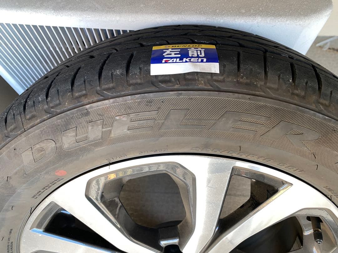フォレスターSK純正ホイール4本セット 225/55R18 PCD114.3mm