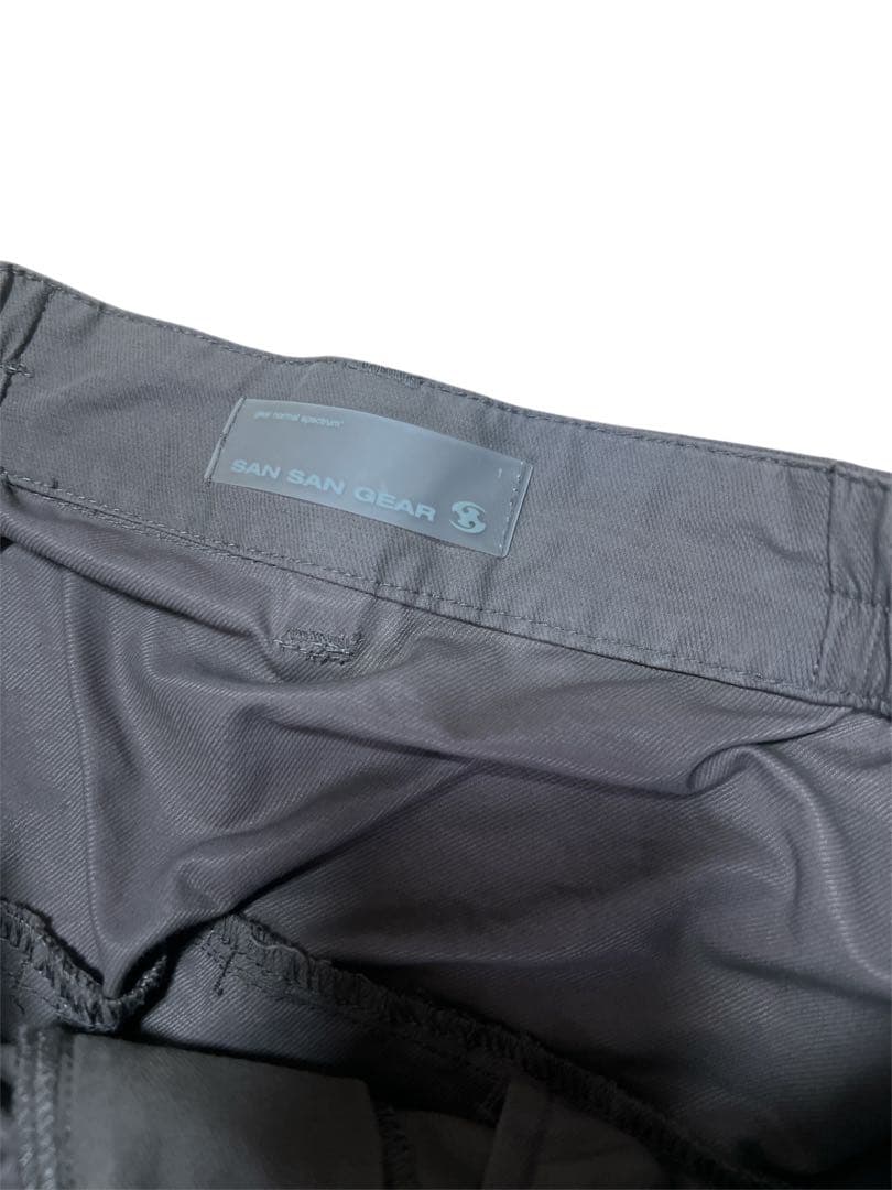 パンツ SAN SAN GEAR 23FW ZIPPER PANTS