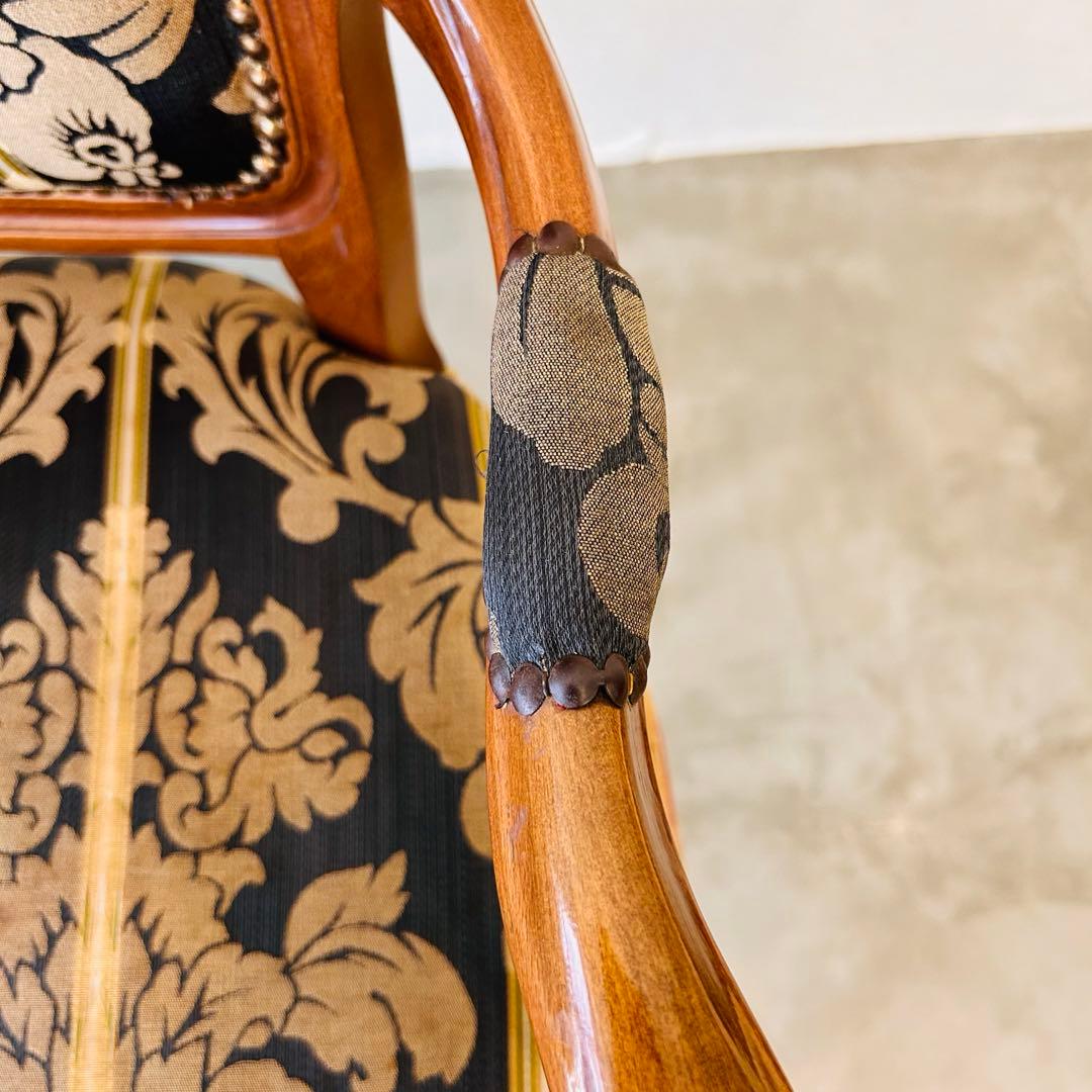 アンティーク家具 イタリア 2人掛けベンチ ラブソファ クラシック ヴィンテージ