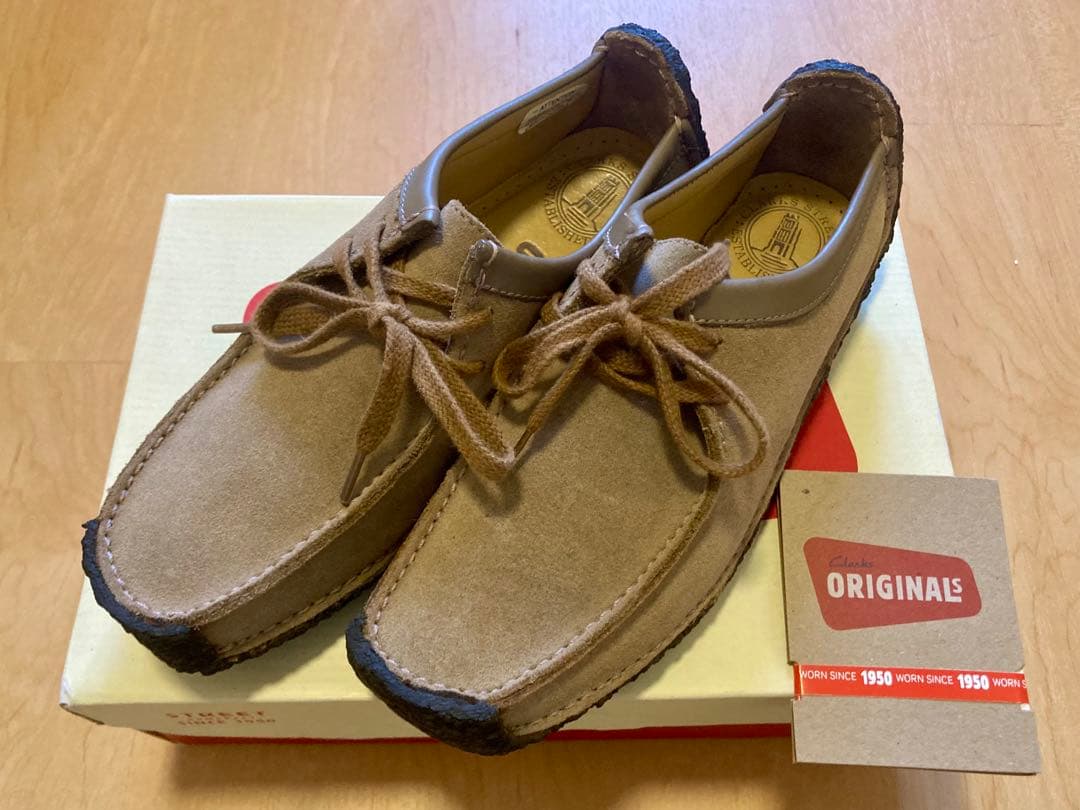 【美品】 Clarks ナタリー　レディース 23cm スエード　#106