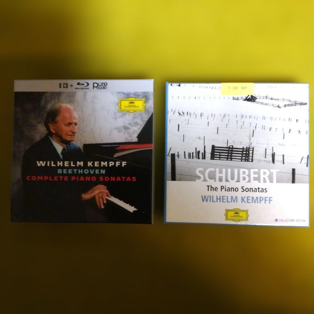 ケンプのベートーヴェン、シューベルト・ピアノソナタ全集ＣＤ１５枚組