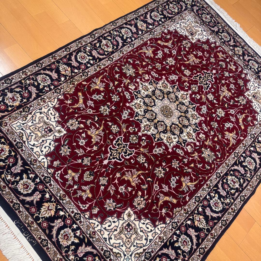【ペルシャ絨毯】イスファハン手織り160&111