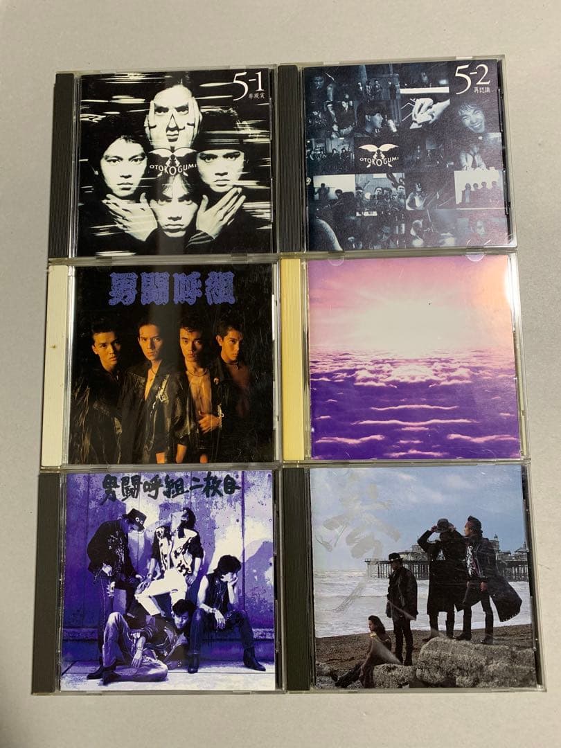 【中古品】男闘呼組　CDアルバム　6枚セット　まとめ売り廃盤CD