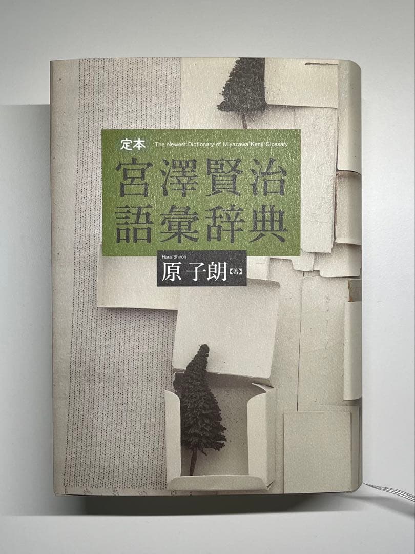 宮沢賢治語彙辞典 定本 原子朗著