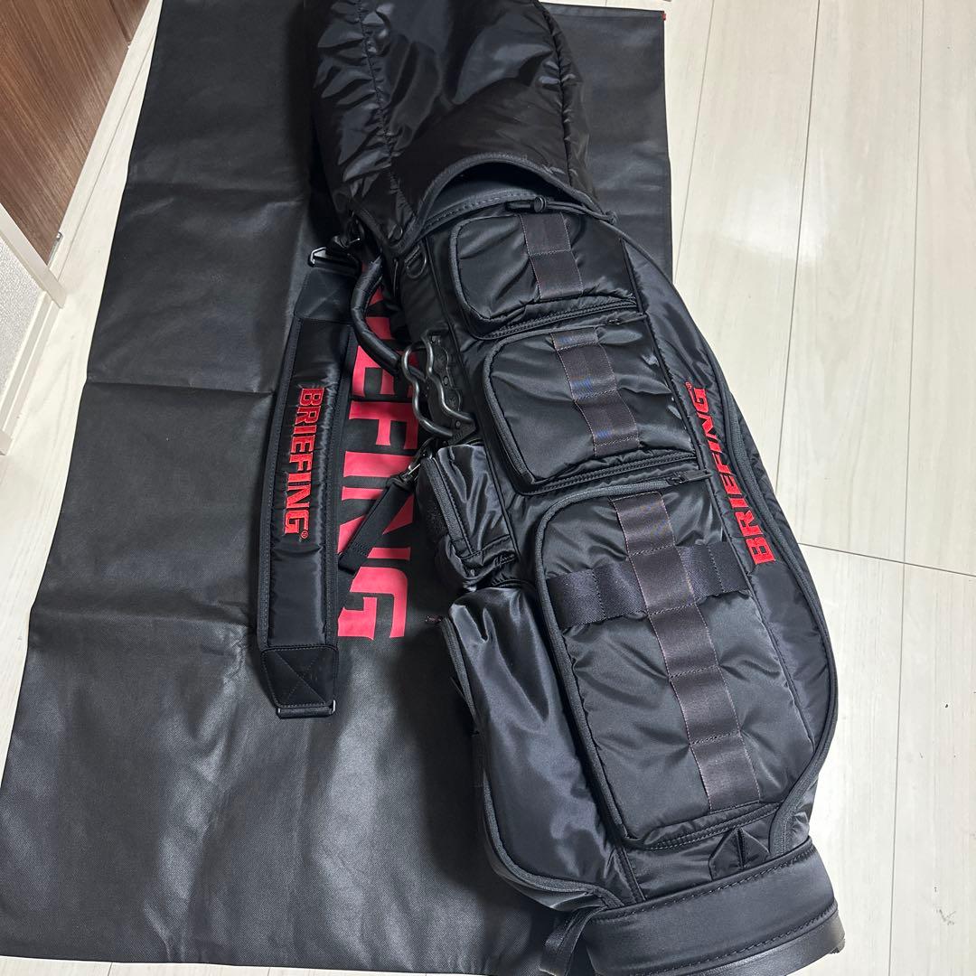 y*h様 BRIEFING ブリーフィング キャディバッグ CR-6 黒色ブラッ