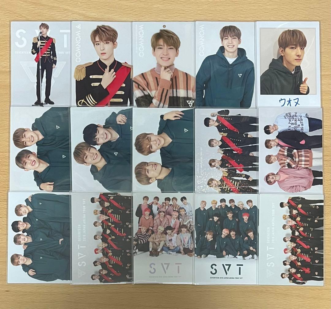 セブチ　seventeen トレカ　ウォヌ　軍服　SVT