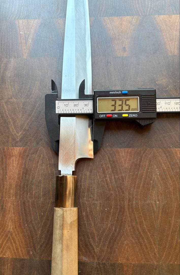 刀鍛冶　水野正範　霞　柳刃　270mm 包丁　 白鋼　9寸　和包丁　堺打刃物