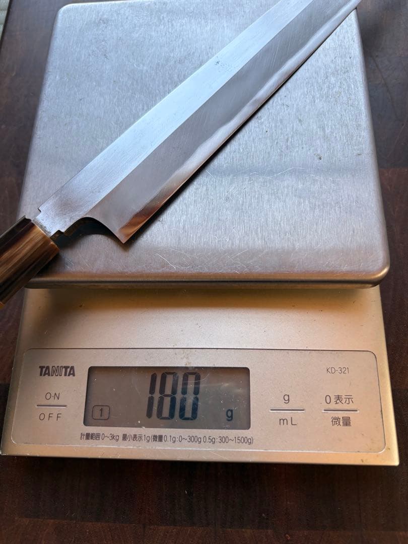 刀鍛冶　水野正範　霞　柳刃　270mm 包丁　 白鋼　9寸　和包丁　堺打刃物