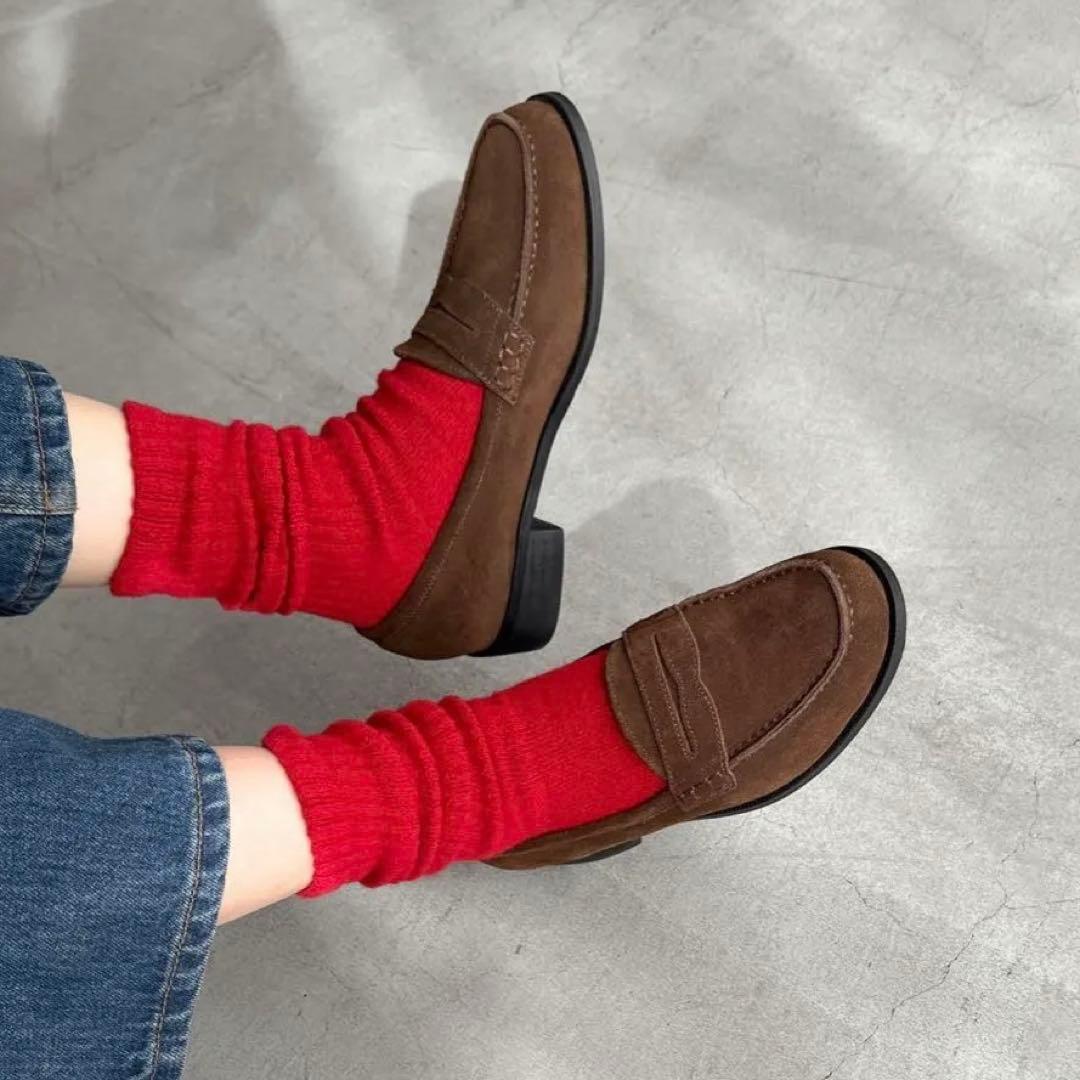 CANAL JEAN El mar　スエードローファー ブラウン