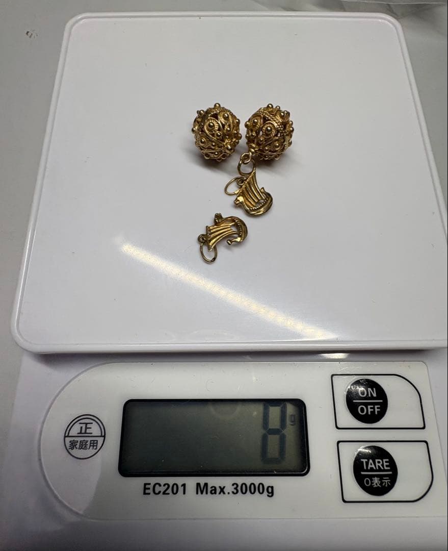 18K＆14Kチャーム.ピアス等