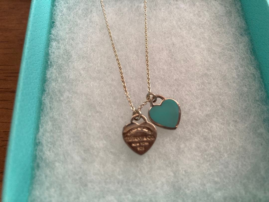 Tiffany & Co. ティファニー ダブルハート　ネックレス
