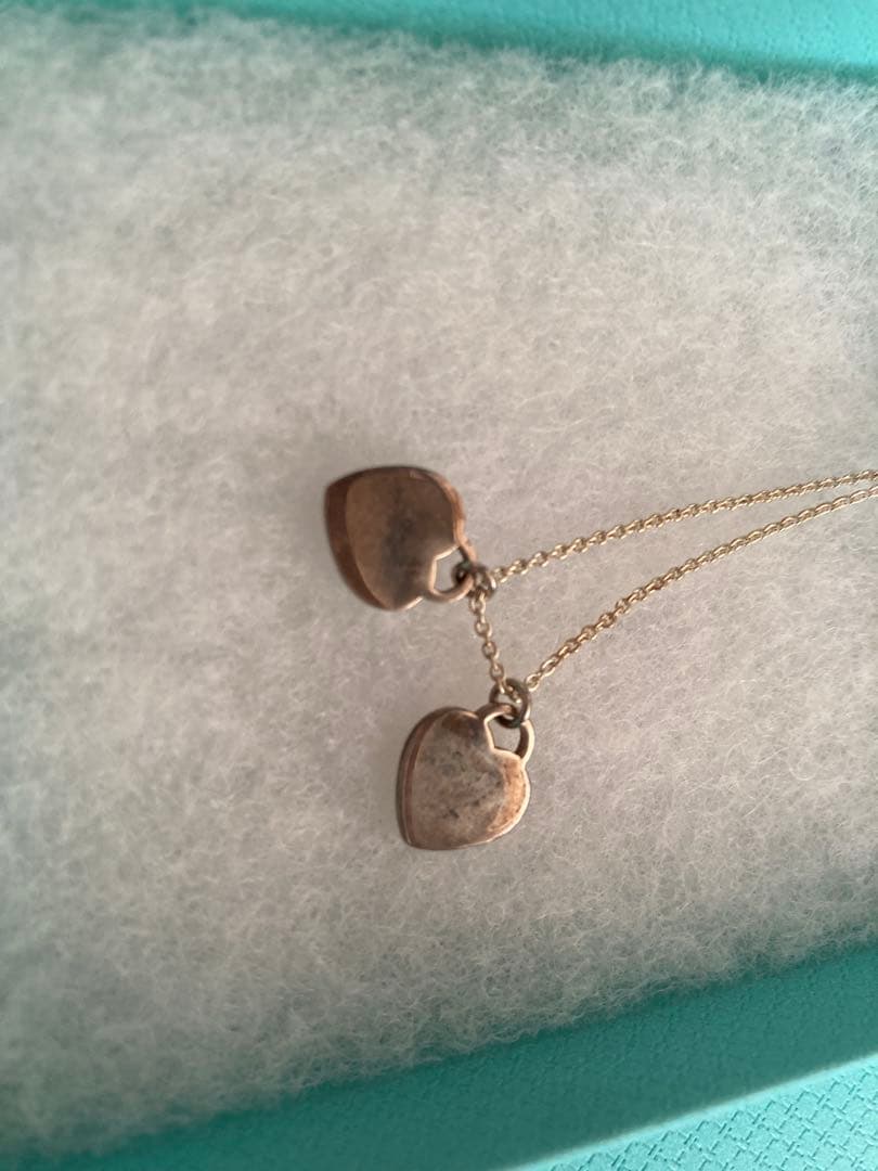 Tiffany & Co. ティファニー ダブルハート　ネックレス