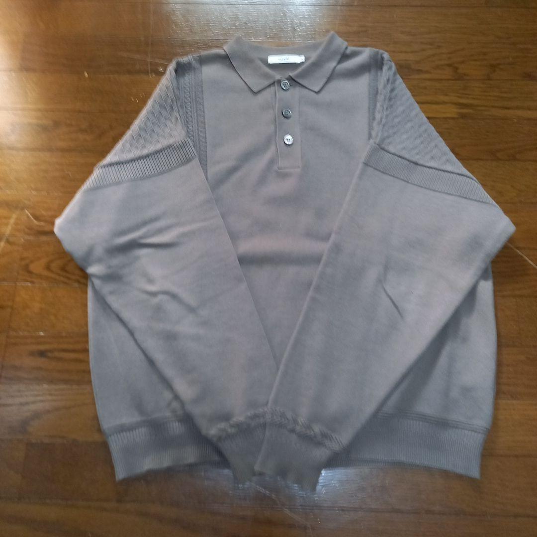 YASHIKI 22AW ニットポロ
