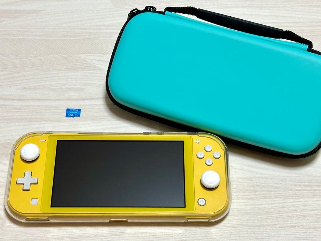 【中古】Nintendo Switch Lite イエロー 128GBカードつき