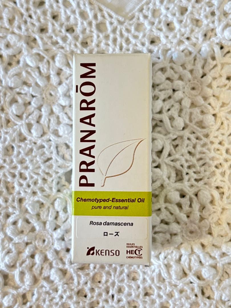 【高品質】PRANARŌM エッセンシャルオイル ダマスクローズ5ml成分分析表