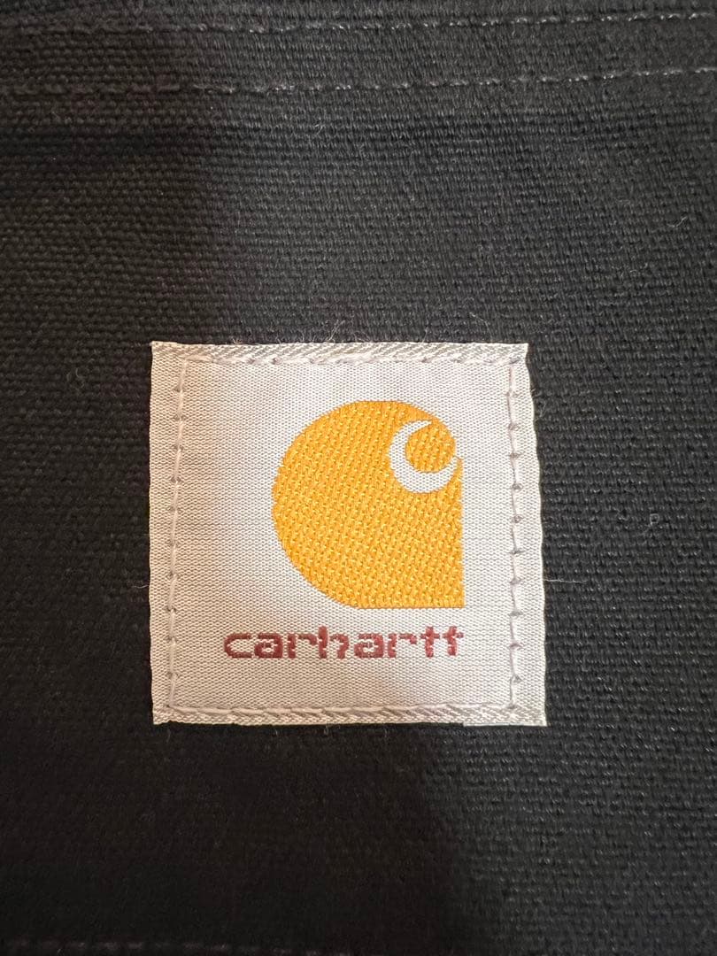 デッド 90s Carhartt カーハート ダブルニー 黒 ブラック USA製